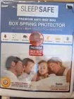 Sleep Safe™ Premium Mattress or Box Spring Protector NEW Queen Size