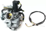 Carburetor & Throttle Cable For Honda Elite 250 CH250 Helix 250 CN250 CN250L