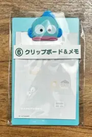 Sanrio 2024 Ichiban Kuji Lottery Prize #6 Hangyodon Mini Clipboard Notepad Set