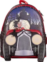 Loungefly 101 Dalmatians (1961) - Cruella Car US Exclusive Mini Backpack