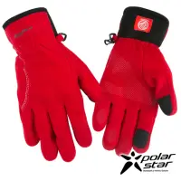 在飛比找momo購物網優惠-【PolarStar】女防風保暖手套(紅 P16616)