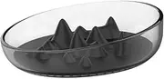 [Ipetboom] Pet Food Bowl Anti-gulping Slow Feeder for Dogs Cats Hill Shape Design for Healthy Eating Easy to Clean Compact Non-breakable Pet Bowl Base for Safety