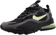 [Nike] Air Max 270 React GS Running Trainers BQ0103 Sneakers Shoes (UK 6 US 6.5Y EU 39, Black Barely Volt 008) 008