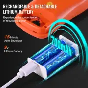 3in1 EMF Meter 5Hz to 6GHz Handheld Rechargeable Electromagnetic Radiation