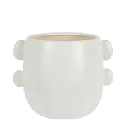 Belle Aiko 29.5cm Ceramic Pot Home Decor Display Plant Container Large White