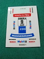RL M3685 C701 JEST CALIBRA #9 ORIGINAL SCALEXTRIC DECAL SHEET