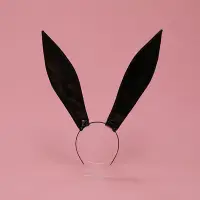 在飛比找蝦皮購物優惠-【Fallinlove】皮質髮箍 兔女郎髮箍 可愛手作兔耳朵