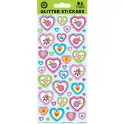 Artwrap FSC Sticker Sheet Hearts