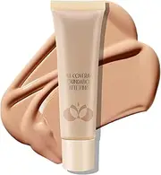 Boobeen Liquid Full Coverage Foundation, Concealer Foundation to Cover Redness, Flawless Base Makeup Finish, Matte, Lightweight