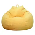 Bean Bag Cover High Elasticity Dust-proof Bean Bag Couch Sofa Cover with Handle