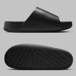 【NIKE 耐吉】休閒鞋 Nike Calm Slippers Slide SaiL 拖鞋 黑 全防水 厚底 男鞋 FD4116-001