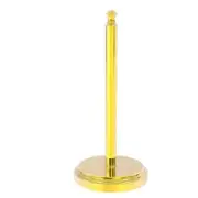 AlliedBrass Countertop Paper Towel Stand 6.5"W x 6.5"D x 14.4"H Polished Brass
