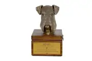 Airedale Terrier brown mailbox Art-Dog