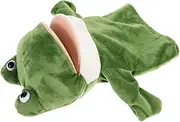 ERINGOGO Hand Puppet with Movable Mouth Cartoon Animal Plush for Interactive Play Parent Bonding and Learning for Birthday Parties and Classroom Activities