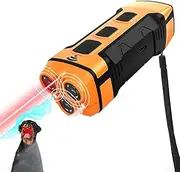 Flash Vibration ultrasonic Stop Neighbors Dog Barking Silencer,Dog bark Deterrent Devices,tripling Anti Barking Device for Dogs,Can be Used Dog clicker for Control Training,bark Deterrent Device