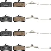 KREMORV Bike Brake Pads Bicycle Disc Brake Pads for Shimano D02S D03S Saint BR-M810 M820 M6120 Deore XT M8020 M8120 ZEE M640 XTR M9120 SLX M7120 Tektro HD M735 M750 TRP SL Slate T4 G-Spec Quadiem
