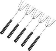 CRILSTYLEO 5PCS Chocolate Dipping Forks Versatile Fondue Tools for Fruits Nuts Candies for Baking Chocolate Melting Kitchen Essentials
