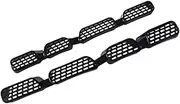 MKVAXR for Buick, Envision 2014-2020 2PCS Car Under Seat Air Outlet Cover Net Rear Back Air Flow Vent Grille Protection Anti-Dust Caps Under Seat Air Vent Cover Air Conditioning Vent Protector