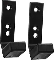 Abaodam Wall Mounted Barbell Storage Rack for Weight Bars Compact Durable Dumbbell Pole Holder Easy Installation Fitness Equipment for Home Gym