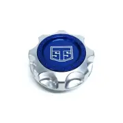 BLUE + SILVER TSS Billet Oil Cap - Fits Nissan RB20 / RB25 / RB26 / RB30 / SR20 (for: Nissan)