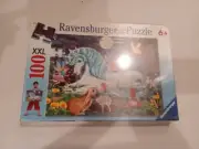 Ravensburger Puzzle XXL 100 Piece - Enchanted Forest No. 10 793 3 unicorn fairy