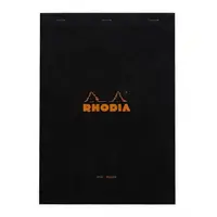 在飛比找誠品線上優惠-法國RHODIA 上掀式騎馬釘空白筆記本/ A4/ Blac