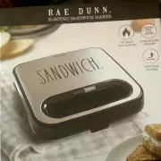 RAE DUNN Electric Sandwich Maker Press for Sandwiches, French Toasts,Omelets,etc