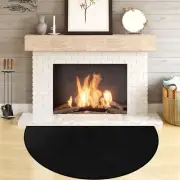 Fireplace Mat Hearth Rug Fireproof Fireplace Floor Mat Fireproof Rug for Fire...