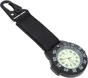 [Beaupretty] Backer Clip Watch Lightweight Digital Dial Outdoor Climbing with Buckle Versatile for Hiking Camping and Everyday Use Durable Design for Easy Carrying