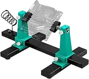 PCB Holder for Soldering, PCB Holder, Repair Adjustable Motherboard Holder, 360 Degree Rotating Motherboard Clamp, Stable Base Plate for Welding Bracket