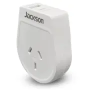 Jackson PTA8809USBMC Slim Outbound Travel Adaptor - 1x USB-A & 1x USB-C (2.1A)