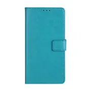 MCC Folio Case For iPhone 14 Plus Leather Case Cover Apple iPhone14 Plus [Sky Blue]