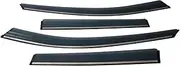 FUWKAIZS Auto Window Visor Compatible for S-MAX 2009 2010 2011 2012 2013 2014 Weather Shield Car Side Window Deflector Sun Rain Guard