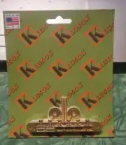 Kluson ABR Wired Gold Tune-O-Matic Bridge With Posts & Thumbs Wheels Brand New