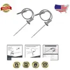 Analog GE Oven Temperature Probes - Stainless Steel Set of 2 for Master Chefs