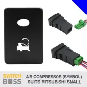 AIR COMPRESSOR (Symbol) Blue LED Small Push Switch Suit Mitsubishi Triton Pajero (for: Mitsubishi)