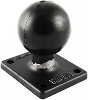 RAM Mounts Ball Adapter with AMPS Plate, 2 Inch X 1.7 Inch Size
