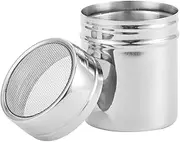 Fine Mesh Shaker,Stainless Steel Mesh Shaker Powder Cans,Coffee Sifter Icing Sugar Powder Cocoa Flour Chocolate Coffee Sifter Sprinkler Dredgers for Kitchen Baking Cooking