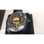 ED HARDY 手錶 個性骷髏面板 嘻哈風