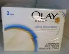 Olay Ultra Moisture Vanilla Indulgence Bar Soap 2 pack Rare