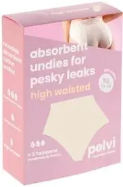 PELVI Leakproof Underwear Full Brief Beige XL