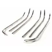 VESPA GS 160 VSB1-2T 1962 TO 1964 POLISHED STAINLESS STEEL FLOOR RUNNER KIT