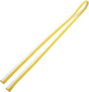 [ARTSEWPLY] Taekwondo Belt Karate Belt Printable Belt Bead Kits for Bracelets Men Belt Handle Karate Ranking Belts Rack Wrist Belt Uniform Color Ran-k Belt Net Wires Girl Belt Cotton Yellow