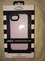 LuMee Selfie Lighted Case for Apple iPhone 8 - Rose Matte