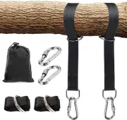 Tree Swing Straps Hanging Kit, 2 Pcs 5Ft Long Tree Swing Straps, 2 Heavy Duty...