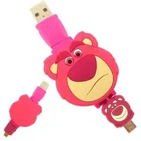 在飛比找PChome24h購物優惠-【Disney】Micro USB 玩具總動員TOYS造型伸