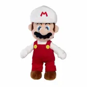 Super Mario Fire Mario 30cm Plush