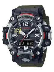 Casio G Shock Mudmaster Black and Red Watch GWG-2000-1A3