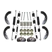 Rear Brake Shoes Wheel Cylinders Springs Kit for Toyota Landcruiser HZJ78 HZJ79