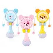 Baby Rattles Shaker Sand Hammer Toy Rattle Toy Teether Light-Up Rattle